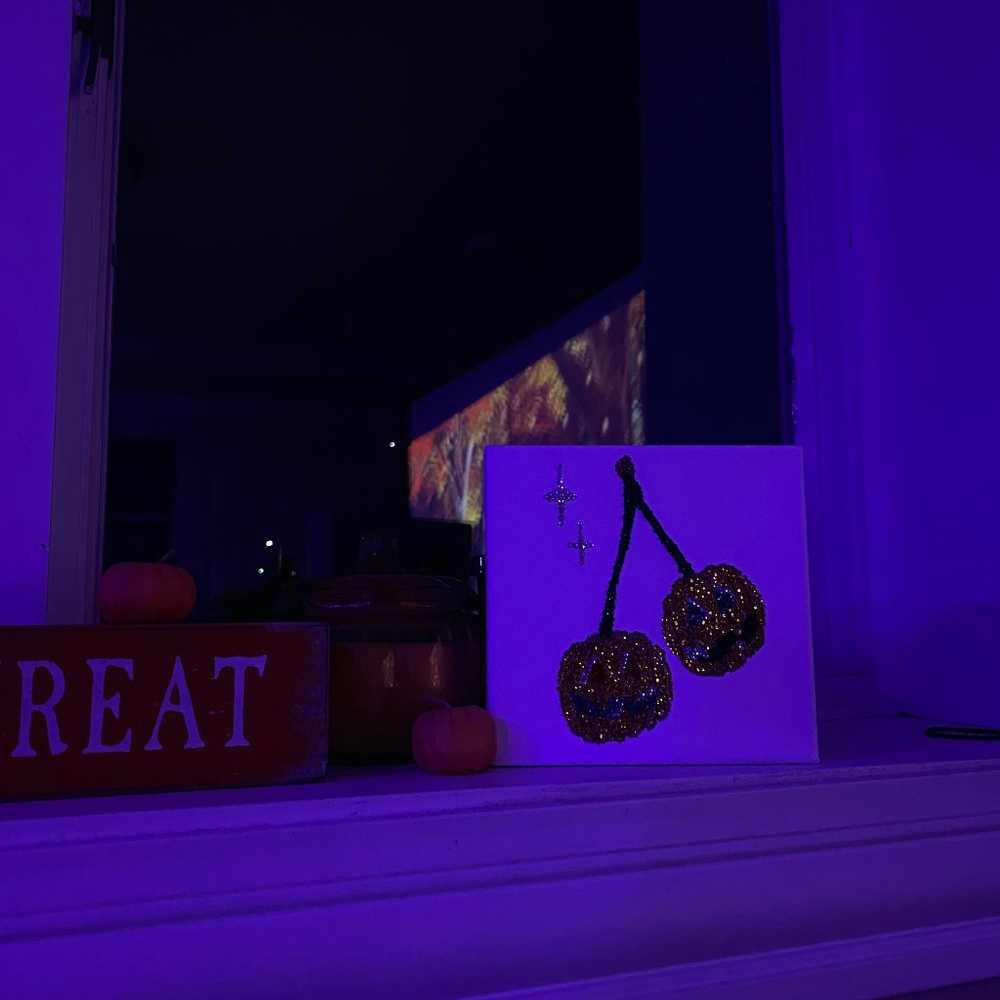 HALLOWEEN SPARKLY DECORATION